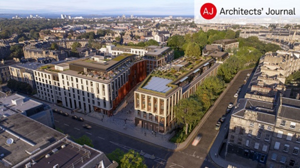 国际建筑设计杂志《Architects’ Journal》报道 10 Design 设计的爱丁堡新城区更新计划